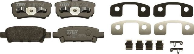 Тормозные колодки TRW задние для Dodge Avenger II 2007-2014. Артикул GDB4143