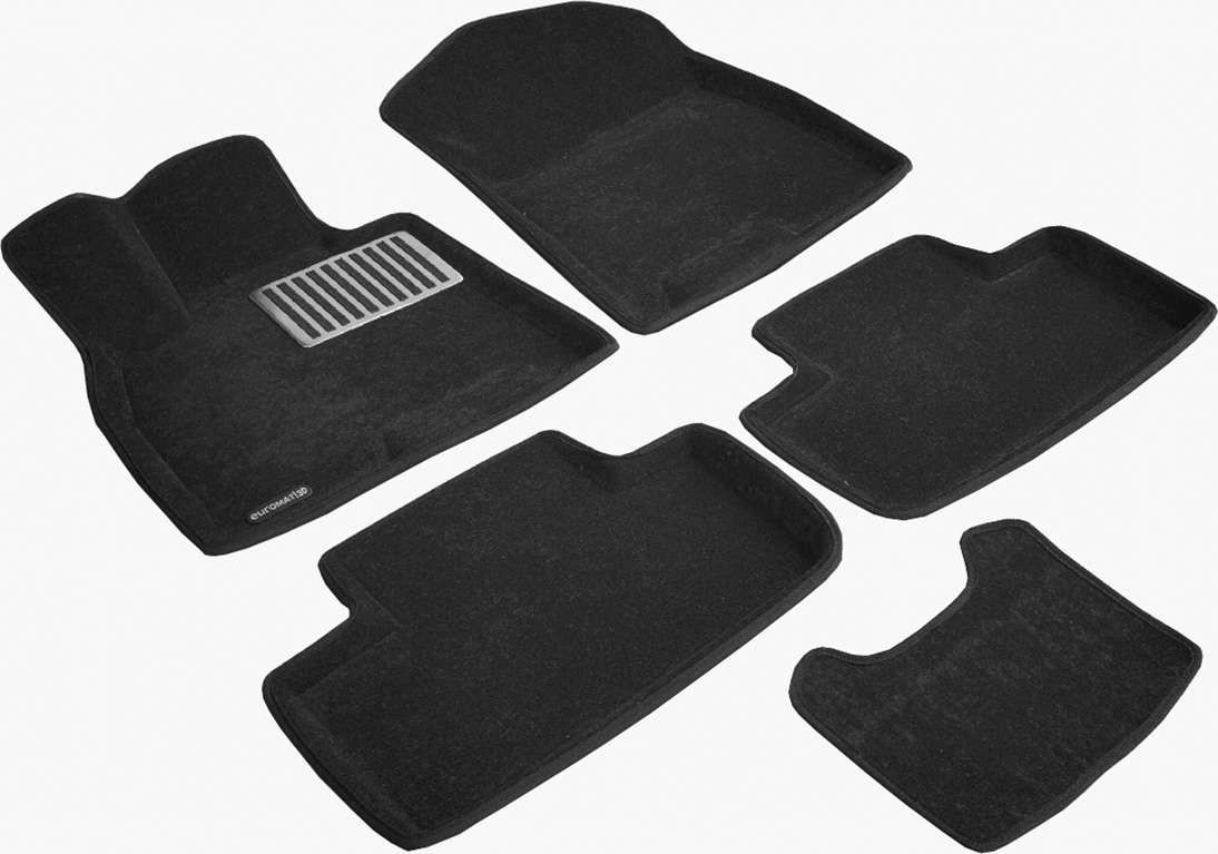 Коврики текстильные Euromat 3D Lux для салона Hyundai Genesis GV80 2021-2026. Артикул EM3D-001440