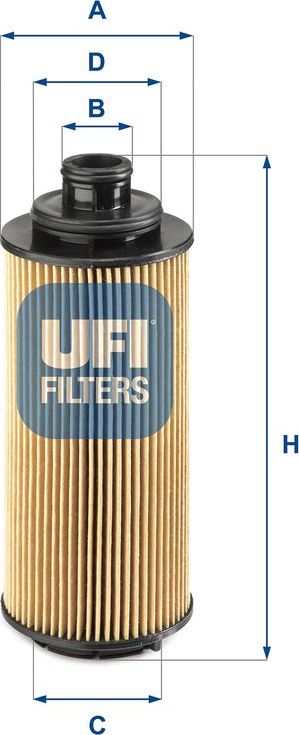 Масляный фильтр UFI. Артикул 25.082.00