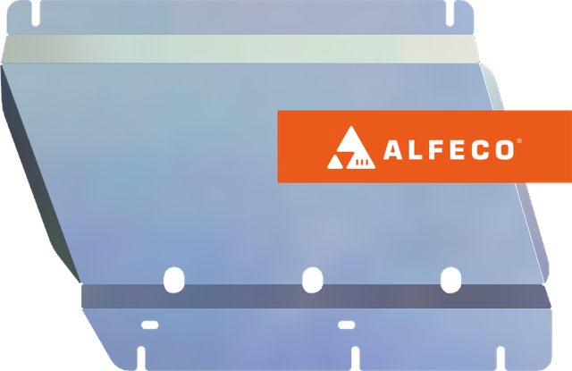 Защита алюминиевая Alfeco для РК Cadillac Escalade IV 2014-2020. Артикул ALF.37.08al