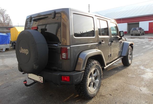 Фаркоп Oris (ранее Bosal) для Jeep Wrangler JK 2007-2018. Артикул 4852-A