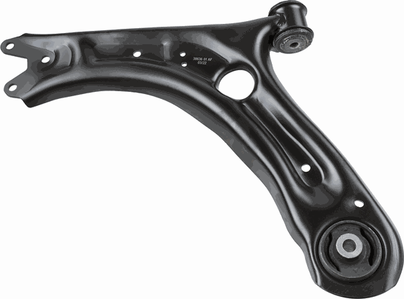 Поперечный рычаг передней подвески Lemforder левый нижний для Volkswagen Jetta VI 2010-2019. Артикул 38635 01