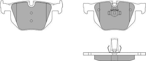 Тормозные колодки Fremax. Артикул FBP-1389