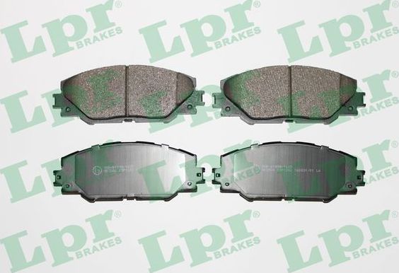 Тормозные колодки LPR. Артикул 05P1282