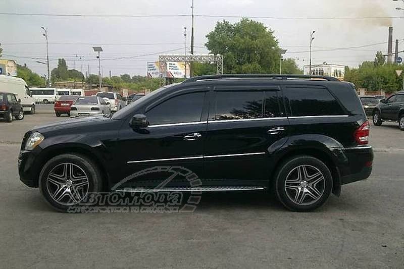 Дефлекторы SIM для окон Mercedes-Benz GL-Класс X164 2006-2012. Артикул SMERGL0632