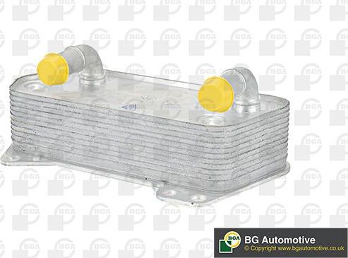 Радиатор масляный (маслоохладитель) для двигателя BGA (алюминий). Артикул CO9630