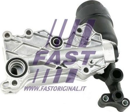 Радиатор масляный (маслоохладитель) для двигателя Fast (алюминий). Артикул FT55214