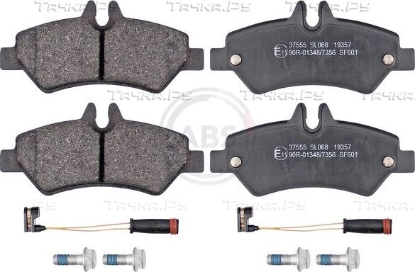 Тормозные колодки ABS задние для Mercedes-Benz Sprinter 906 2006-2026. Артикул 37555