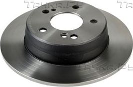 Тормозной диск Zentparts задний для Chrysler Crossfire 2003-2008. Артикул Z06036