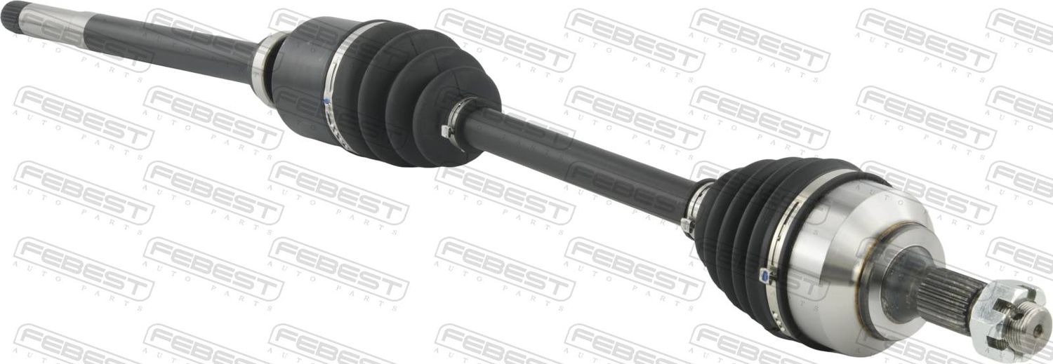Полуось (привод в сборе, приводной вал) Febest. Артикул 2514-B7MTRH