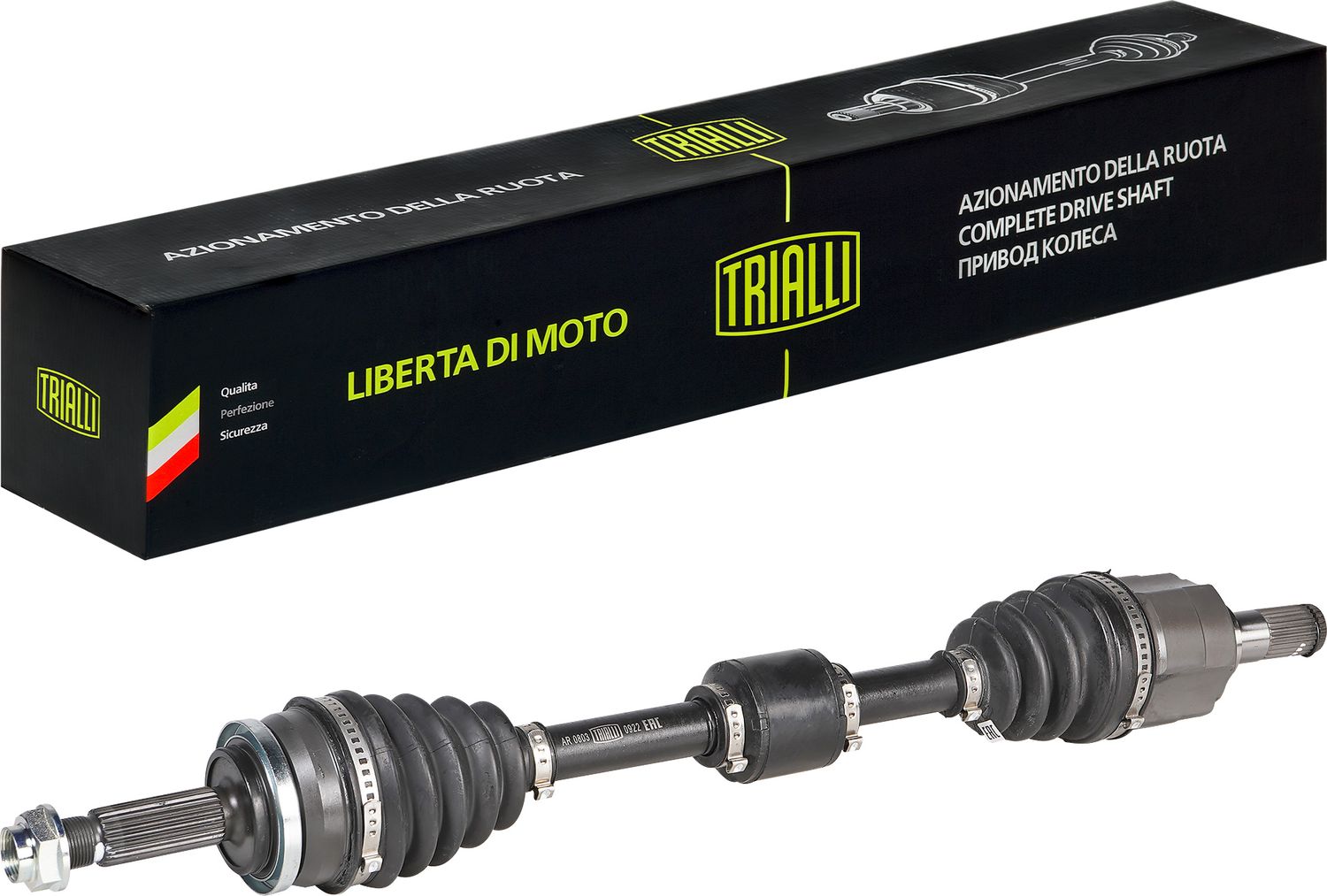 Полуось (привод в сборе, приводной вал) Trialli. Артикул AR 0803