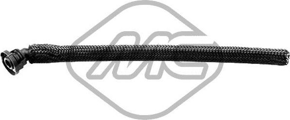 35014 ПАТРУБОК СИСТЕМЫ ВЕНТИЛЯЦИИ КАРТЕРНЫХ ГАЗОВ Metalcaucho (полимерный материал). Артикул 35014