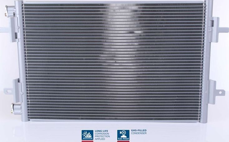 Радиатор кондиционера (конденсатор) Nissens (алюминий). Артикул 94750