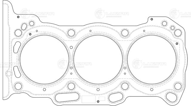 Прокладка ГБЦ Luzar. Артикул LES 11912