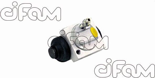 Тормозной цилиндр Cifam (алюминий) задний левый для Renault Duster I 2011-2020. Артикул 101-1023