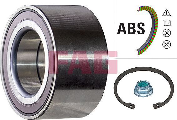 Ступичный подшипник (комплект) Fag передний для Ford Focus IV 2018-2026. Артикул 713 6793 10