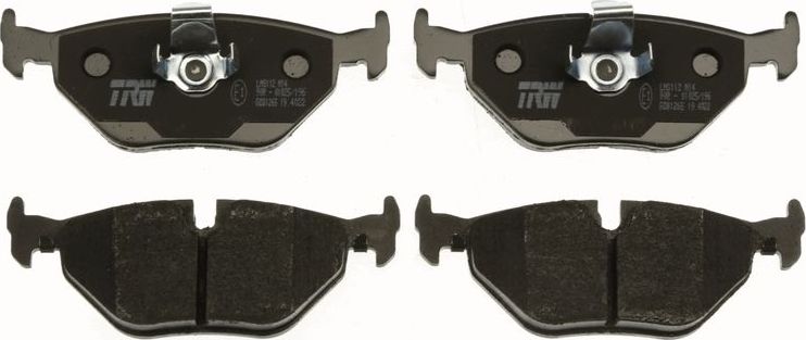 Тормозные колодки TRW COTEC. Артикул GDB1265