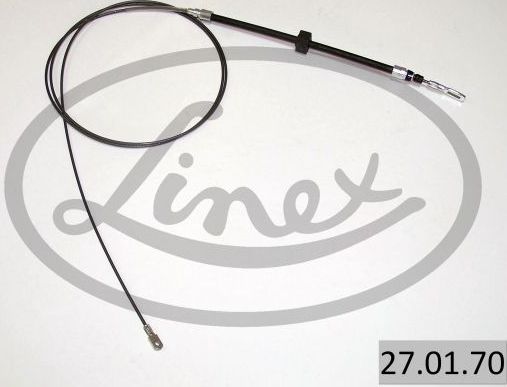 Трос ручника (тросик ручного тормоза) Linex. Артикул 27.01.70