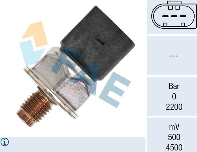 Датчик давления топлива FAE для Mercedes-Benz CLS II (C218) 2011-2017. Артикул 15605