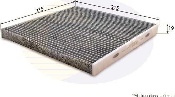 Салонный фильтр Comline. Артикул EKF360A