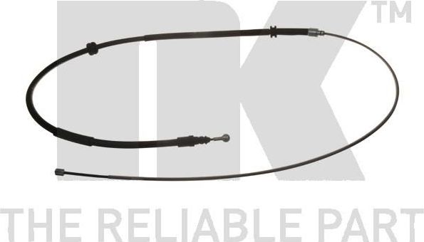 Трос ручника (тросик ручного тормоза) NK правый/левый для Renault Kangoo II 2008-2026. Артикул 9039153