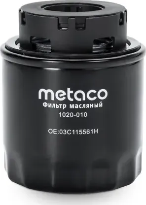Фильтр масляный (Metaco). Артикул 1020-010