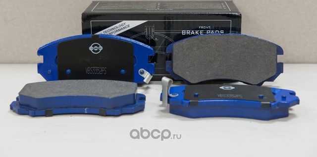 Колодки VITE VBS3352PS (HP0009, PN0377, PKAE04, GP11148, DFP3386, AV095) Vite. Артикул VBS3352PS