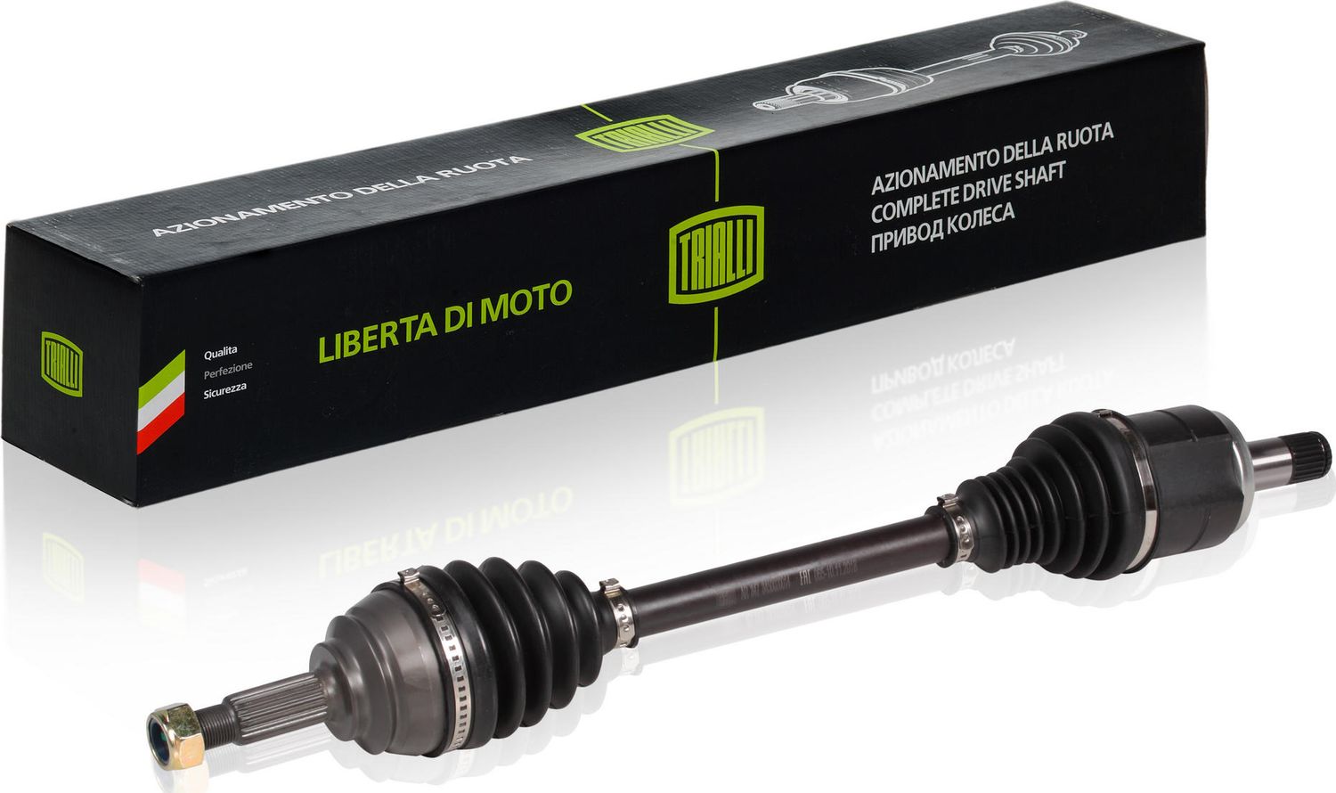 Полуось (привод в сборе, приводной вал) Trialli. Артикул AR 847