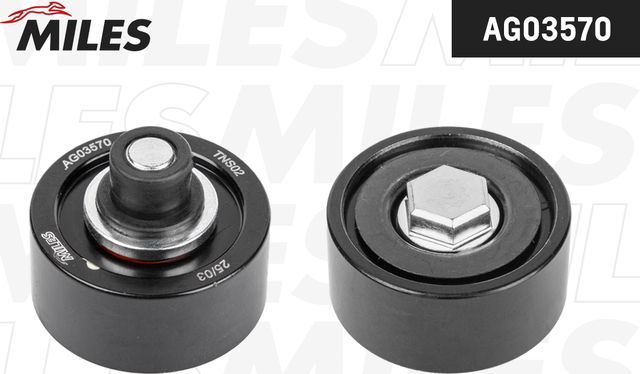 Ролик ремня приводного TOYOTA LAND CRUISER 200 07- (Miles). Артикул AG03570