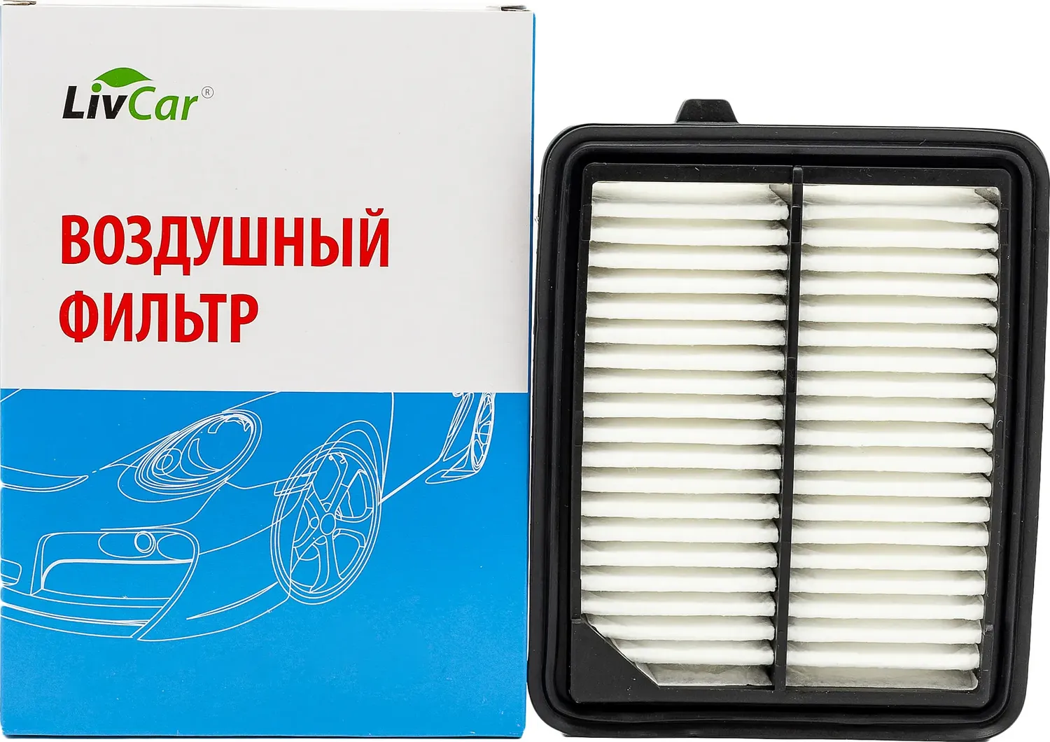 Фильтр воздушный (Livcar). Артикул LCH0051A