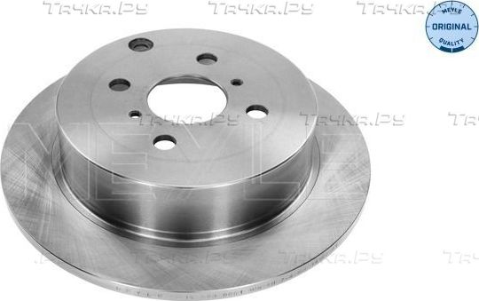 Тормозной диск Meyle Original задний для Toyota Corolla E120, E130 2001-2007. Артикул 30-15 523 0061