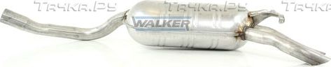 Глушитель Walker задний для Mercedes-Benz W124, A124 1985-1993. Артикул 13202