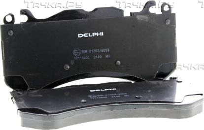 Тормозные колодки Delphi (Low-Metallic). Артикул LP2149