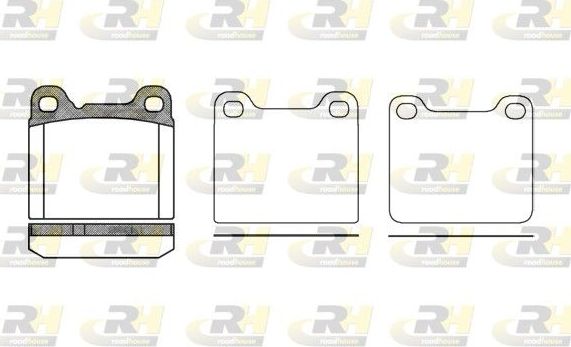 Тормозные колодки RoadHouse. Артикул 2257.20