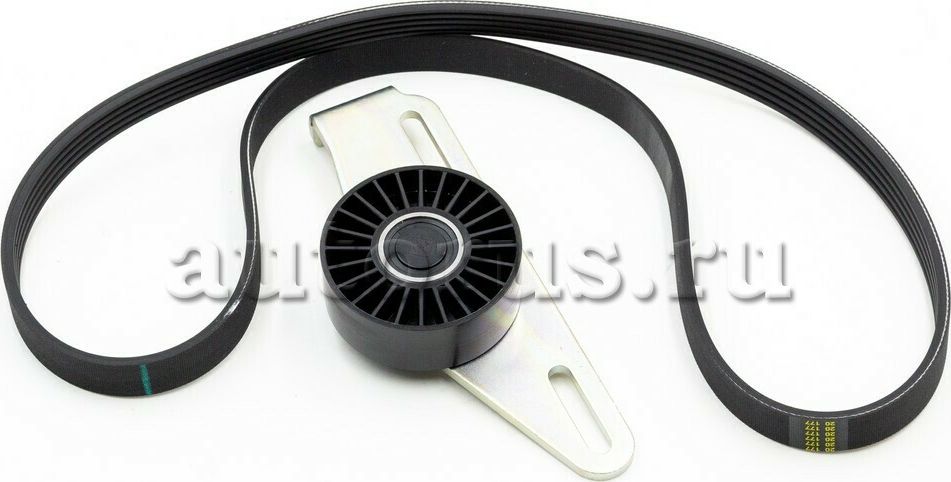 Натяжной ролик (натяжитель) приводного поликлинового ремня Renault. Артикул 117201773R