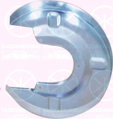 Кожух (щиток) тормозного диска Klokkerholm задний для Volkswagen Transporter T4 1990-2003. Артикул 9558879