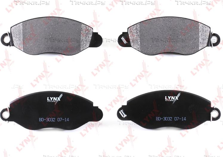 Тормозные колодки LYNXauto. Артикул BD-3032