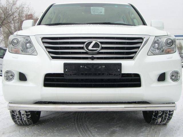 Защита RusStal переднего бампера d70 для Lexus LX 570 2007-2012. Артикул LLZ-000263