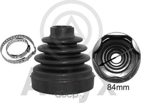 ПЫЛЬНИК ШРУСА К-Т RENAULT 28,5x81мм. (Aslyx). Артикул AS601010