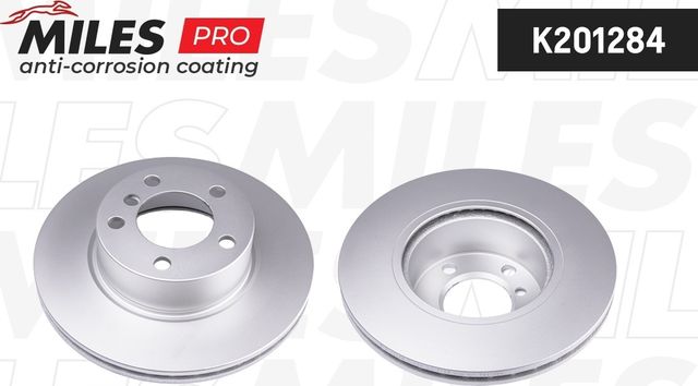 Тормозной диск Miles передний для BMW 4 F32/F33/F36 2013-2026. Артикул K201284