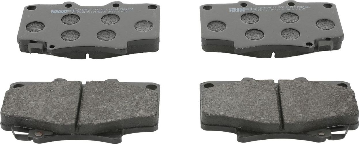 Тормозные колодки Ferodo Premier Eco Friction. Артикул FDB1502