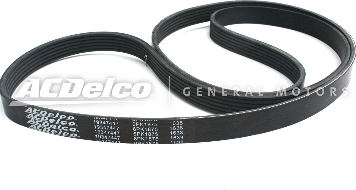 Приводной ремень поликлиновой ACDelco. Артикул 19347447