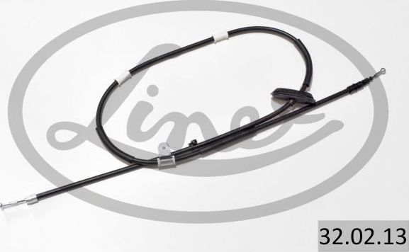 Трос ручника (тросик ручного тормоза) Linex правый/левый для Opel Insignia I 2008-2017. Артикул 32.02.13