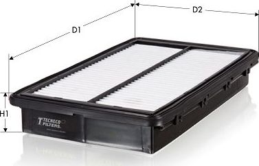 Воздушный фильтр Tecneco Filters. Артикул AR1608PMJ