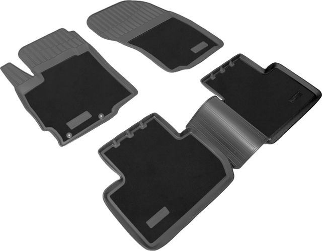 Коврики комбинированные Норпласт для салона Mitsubishi Outlander III 2012-2026. Артикул NPA11-C59-510-CM