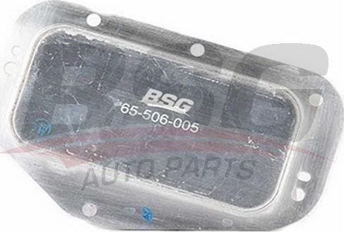 Радиатор масляный (маслоохладитель) для двигателя BSG. Артикул BSG 65-506-005