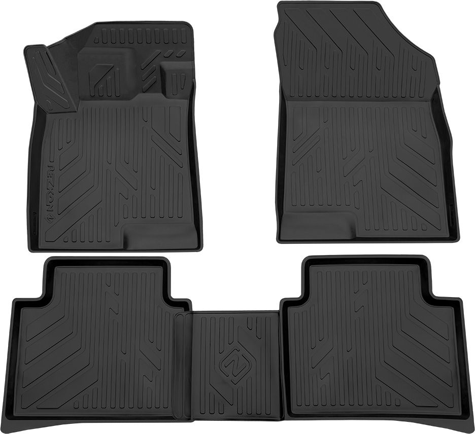 Коврики полиуретановые Rezkon для салона Haval Jolion 4х4 2021-2026 Черный. Артикул 0557015150