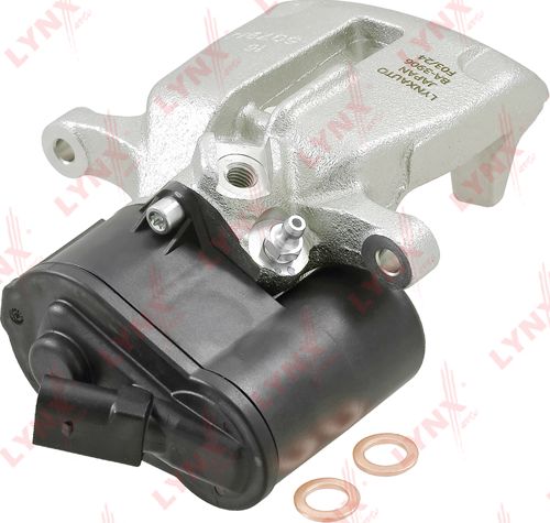 Тормозной суппорт LYNXauto задний правый для Audi Q3 I (8U) 2011-2018. Артикул BA-3906