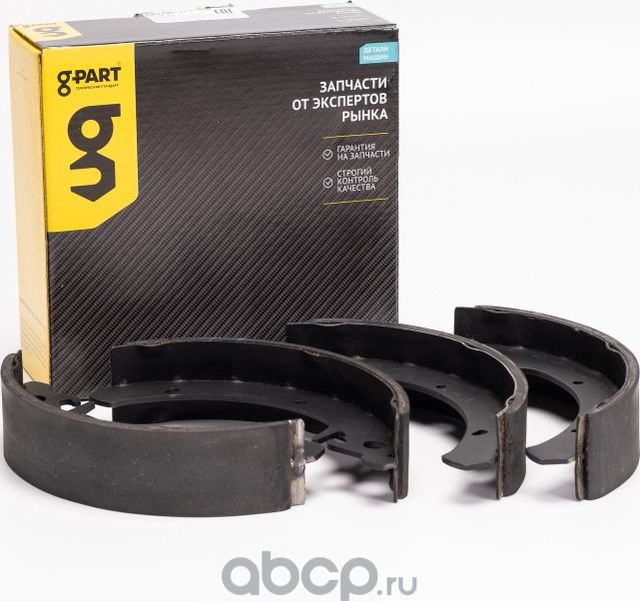 Колодки тормозные ВАЗ-2108-2115,1118 задние (4шт.) G-PART (ОАО ГАЗ). Артикул GP21083511800