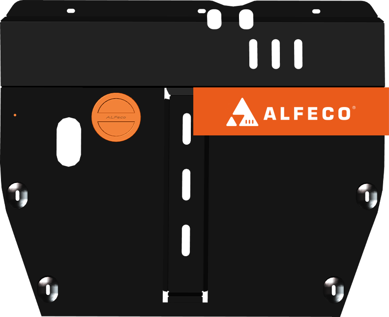 Защита Alfeco для картера и КПП Hawtai Boliger (НТМ Boliger) 2011-2020. Артикул ALF.54.01